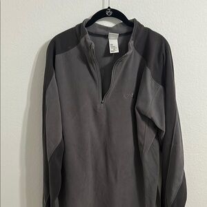 The North Face Gray Quarter-Zip Pullover